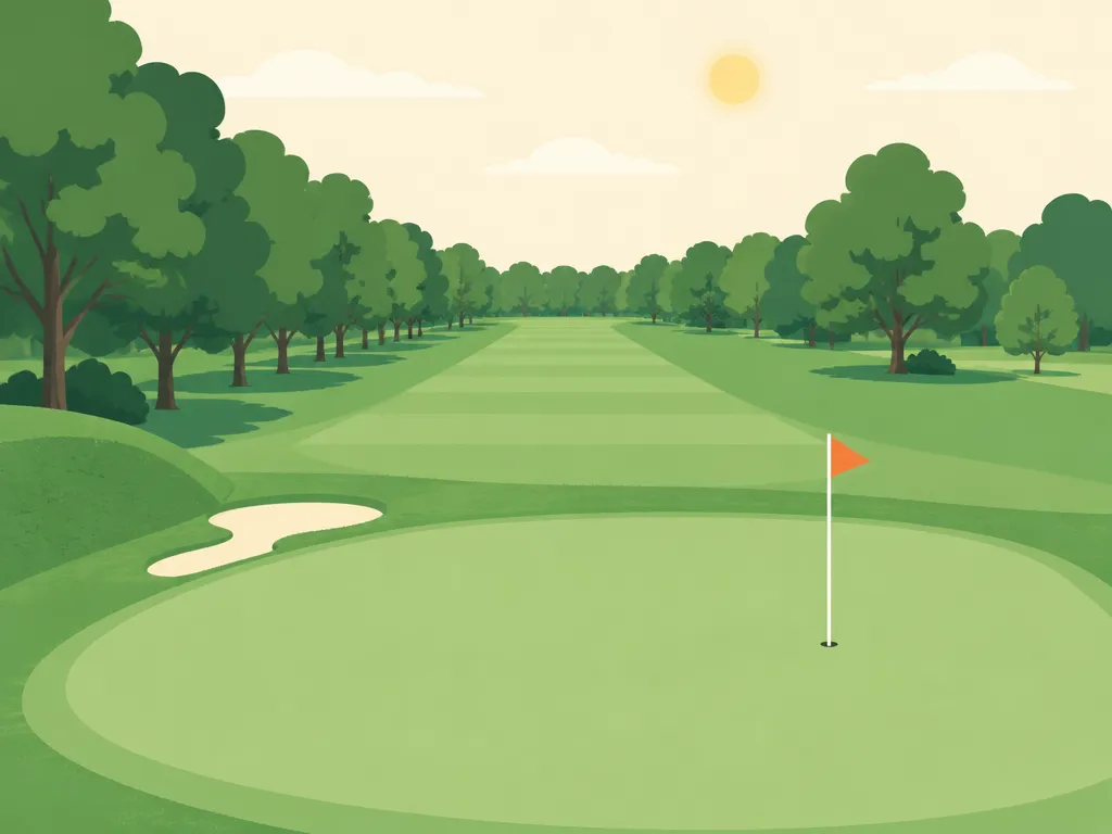 Illustration of Burlington Country Club
