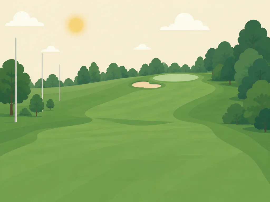 Illustration of Touchet Valley Golf Course