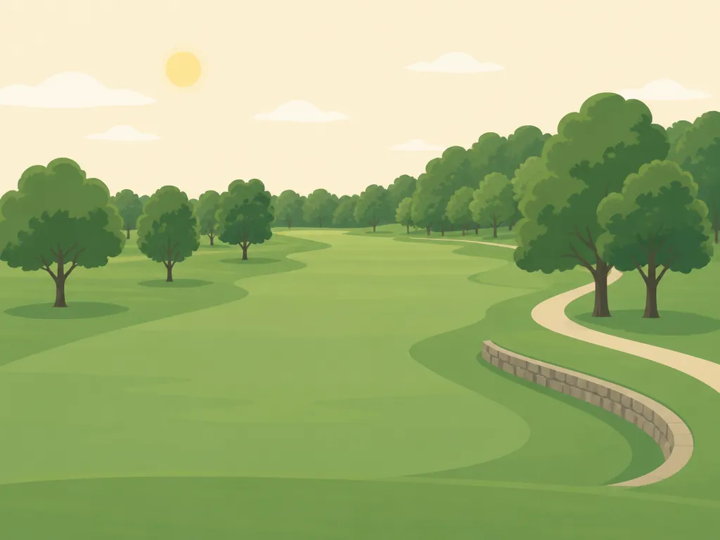 Illustration of Dinsmore Golf Course