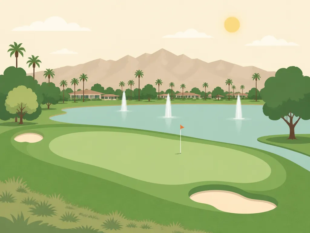 Illustration of Chaparral Country Club
