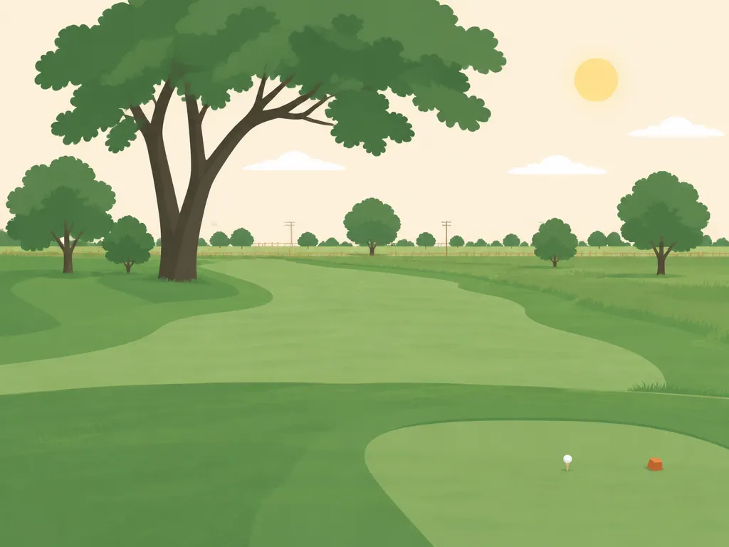 Illustration of Turkey Creek Golf Course