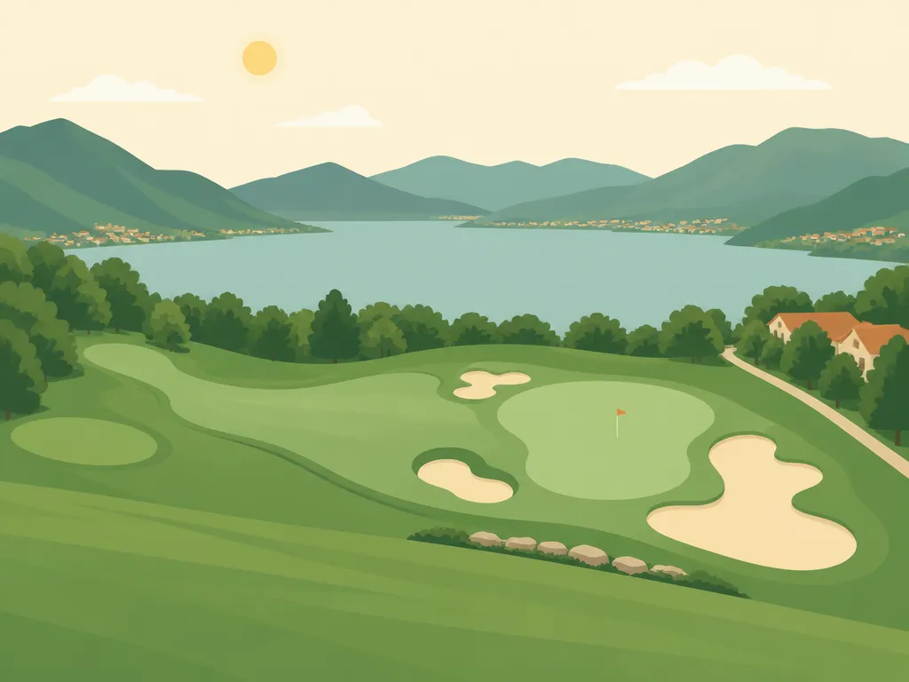 Illustration of Tegernseer Golf-Club Bad Wiessee