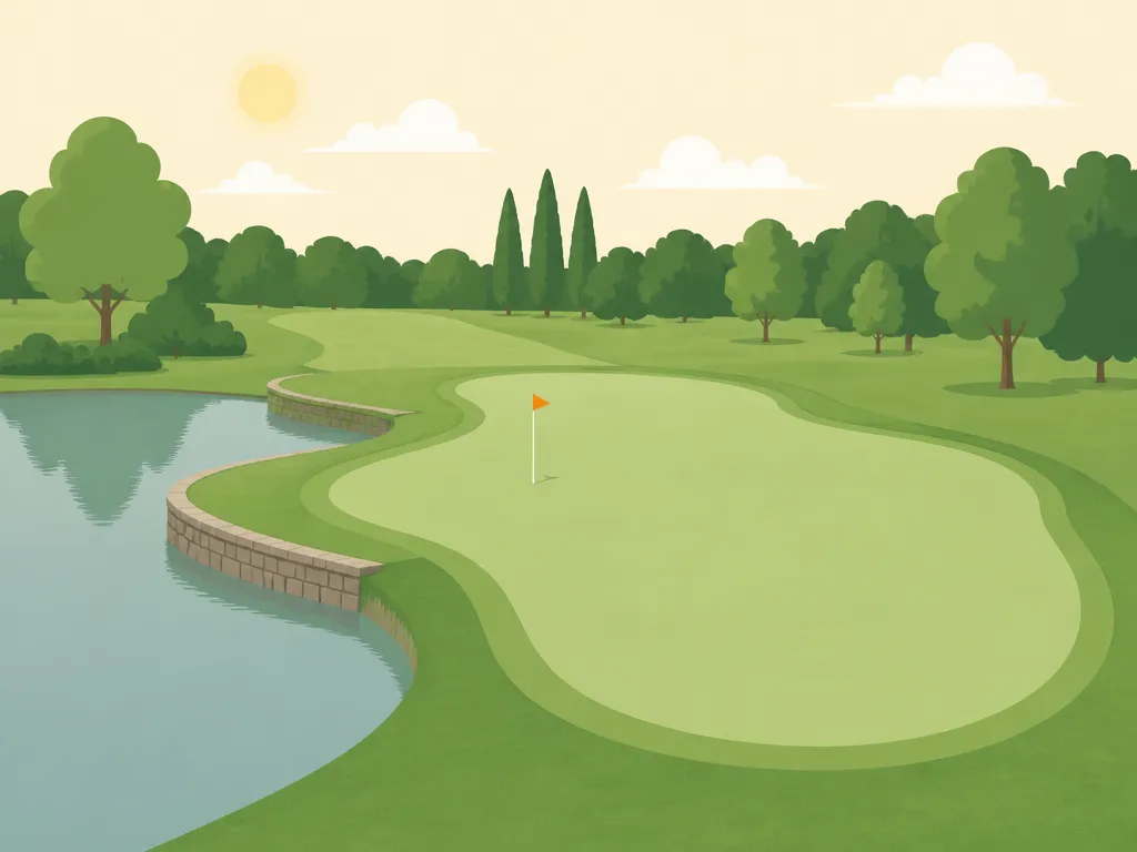Illustration of Kenwanda Golf Course