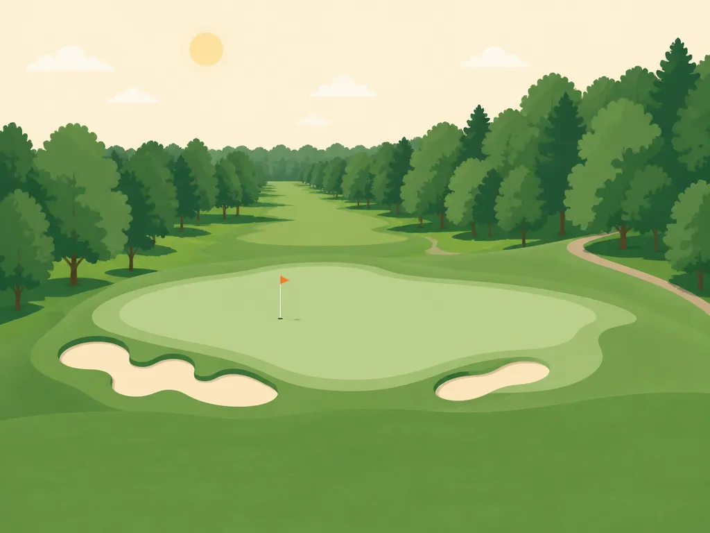 Illustration of Glendale Country Club