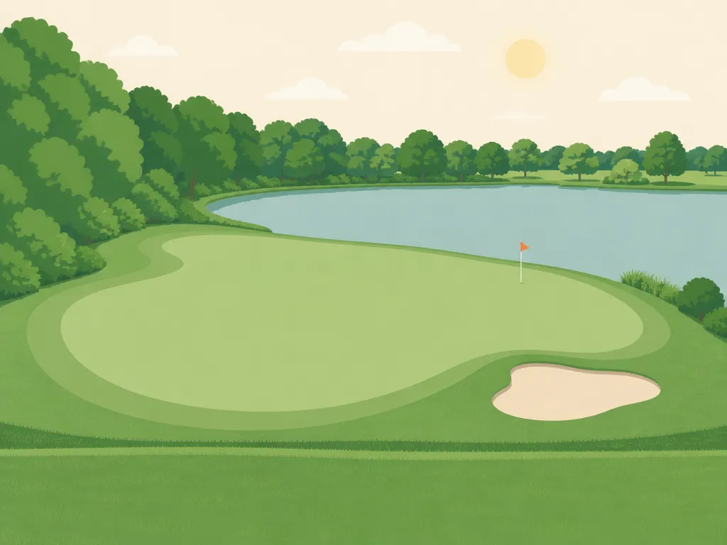 Illustration of Forest Preserve Golf - George W. Dunne National Golf Course