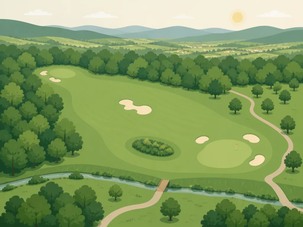 Illustration of Golf Resort Barbora