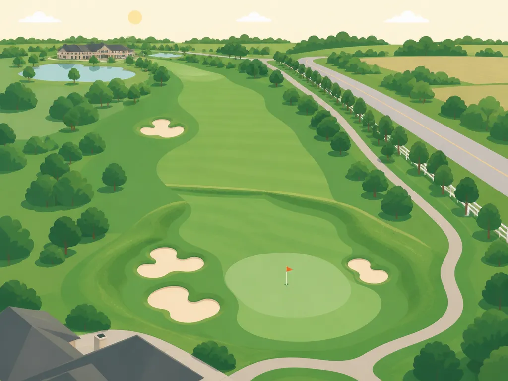 Illustration of Whitetail Ridge Golf Club