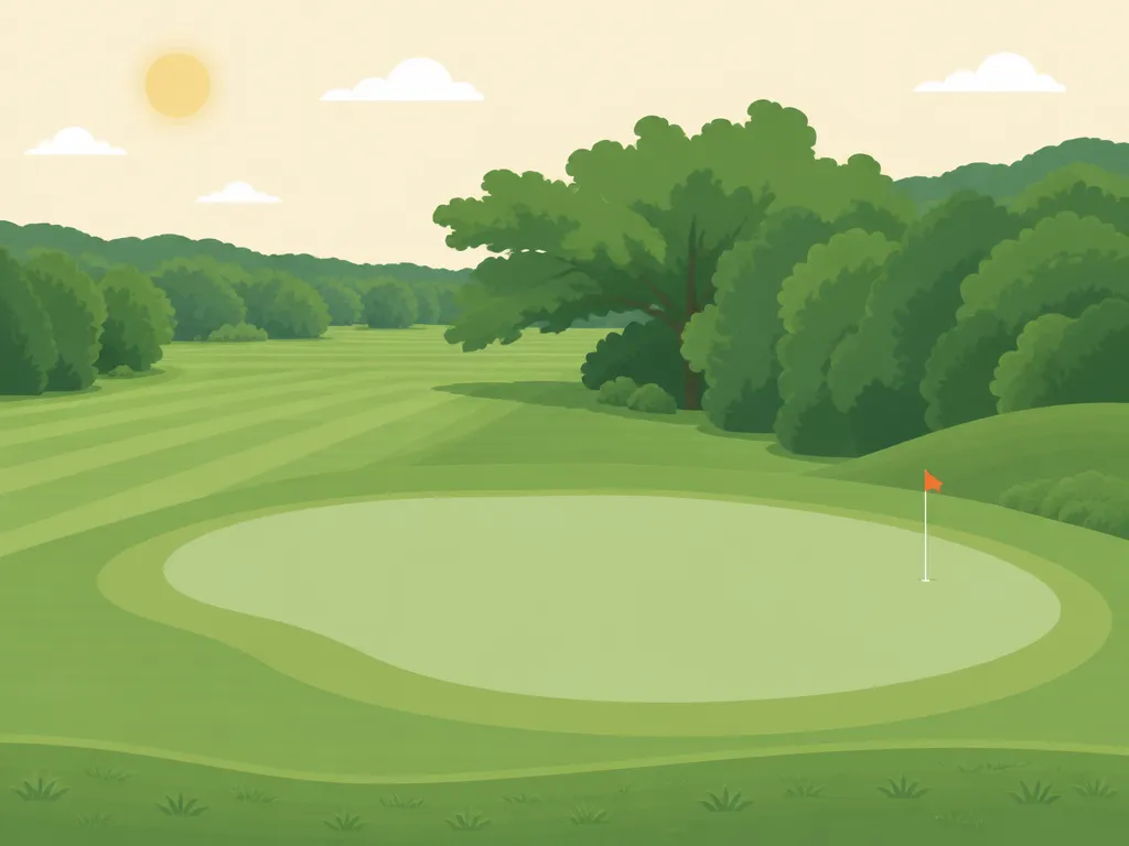 Illustration of Two Oaks North Golf Club