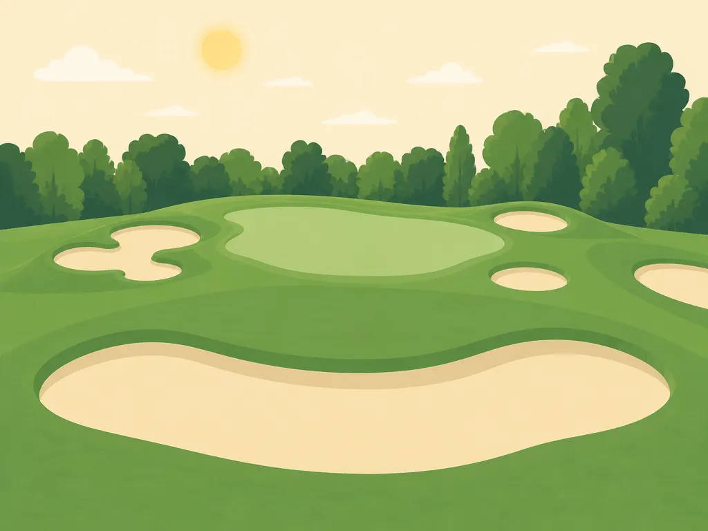 Illustration of Golf Club Enghien (Arenberg)