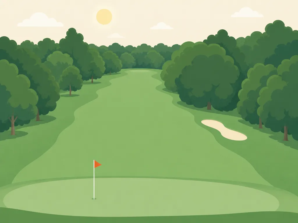 Illustration of Clintonville Riverside Golf Course