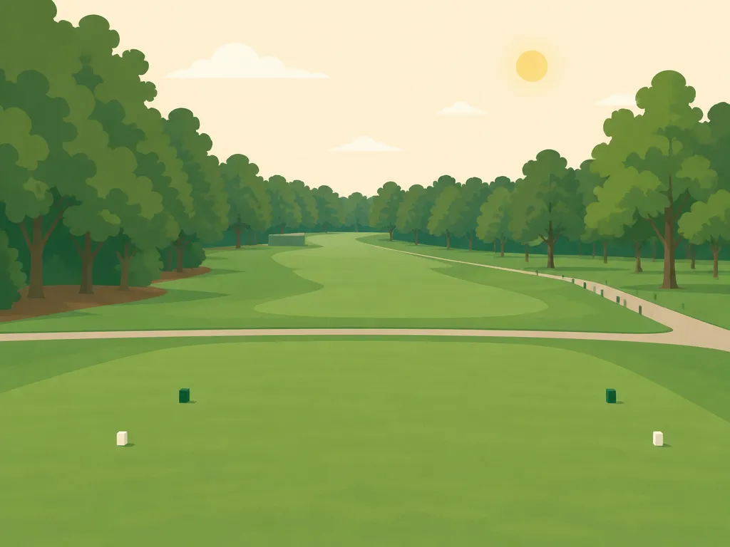 Illustration of Moody Quiet Pines Golf Course