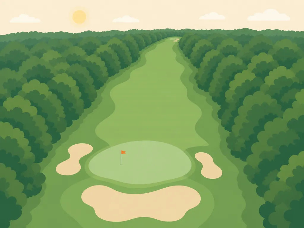 Illustration of Golfclub Stromberg-Schindeldorf (1-18)