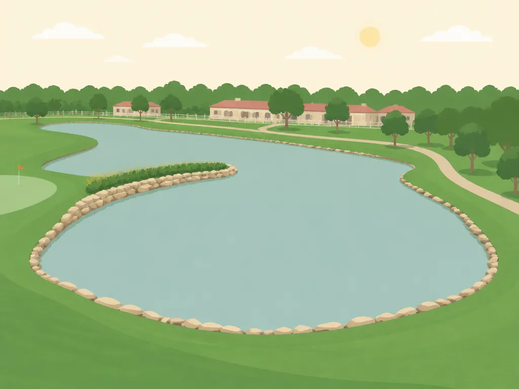 Illustration of New Mexico Military Institute Golf Course