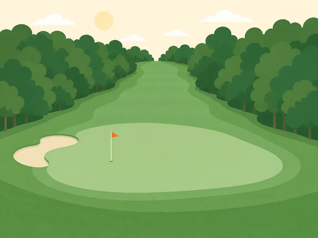 Illustration of Hidden Valley Golf Club