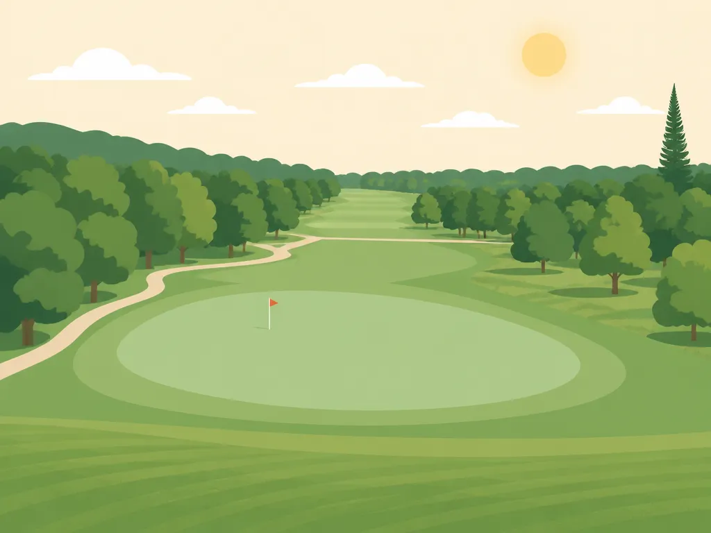 Illustration of Ridgeview Country Club
