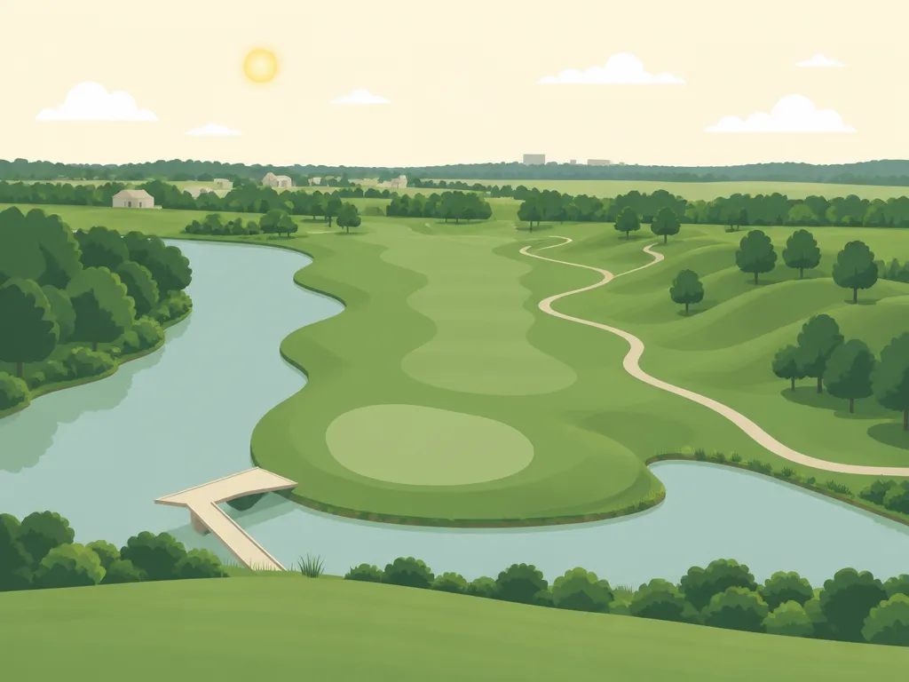 Illustration of Golf International de Roissy (Arrows)