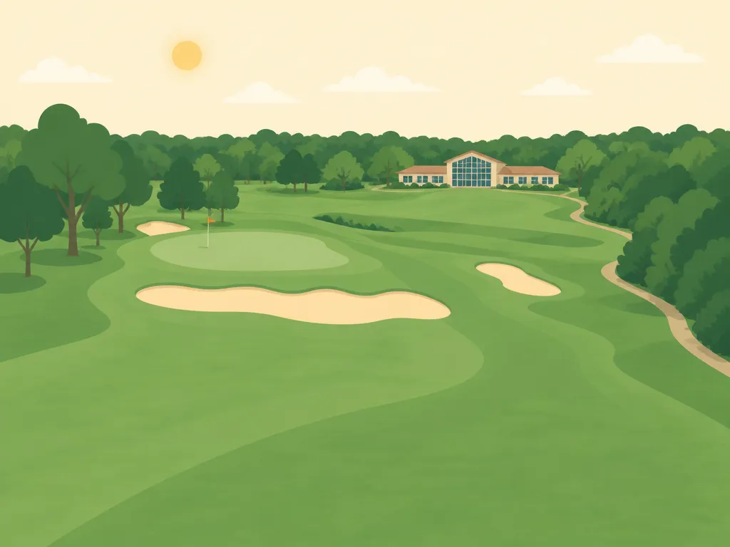 Illustration of Golf Club de Casteljaloux