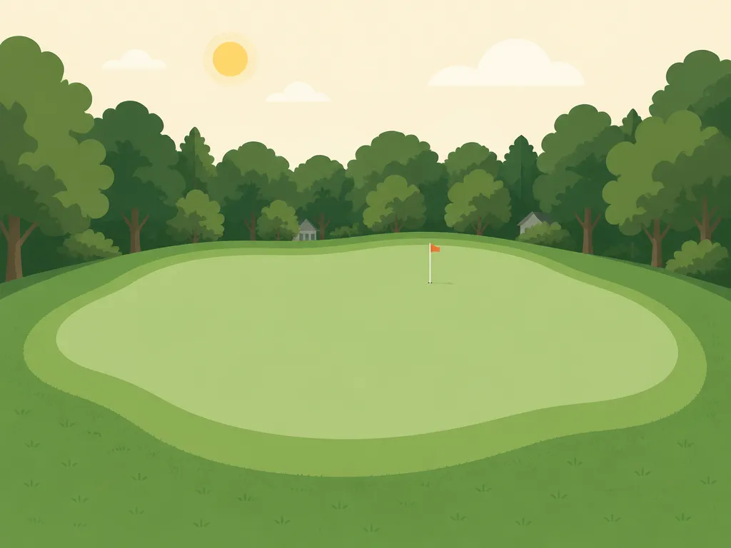 Illustration of Turkey Run Golf Club