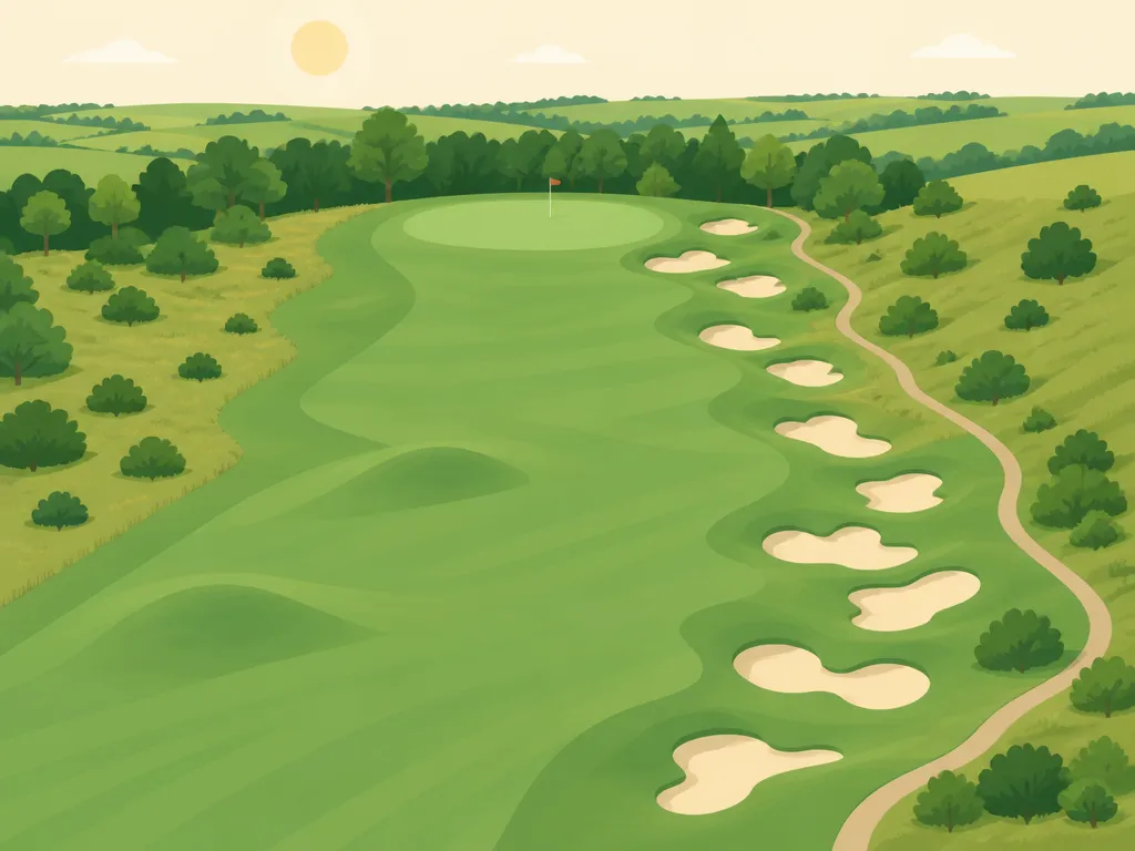 Illustration of Bayside Golf