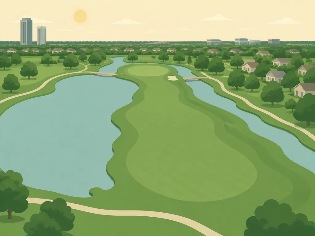 Illustration of Fox Run Golf Links