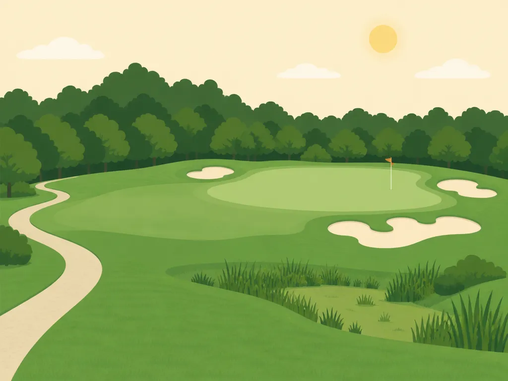 Illustration of Sanctuary Golf Course - New Lenox
