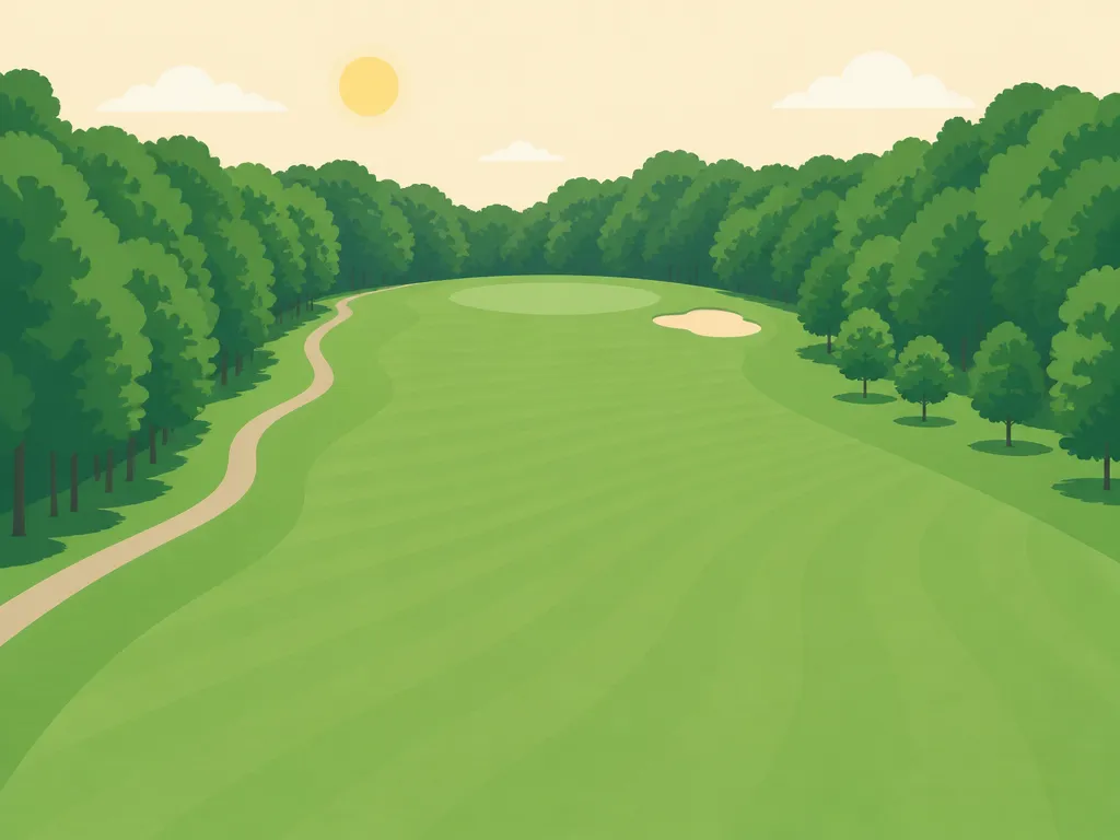 Illustration of Indian Mound Golf Club