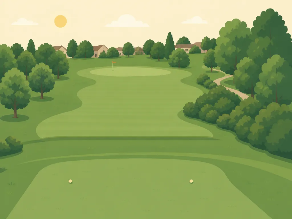 Illustration of Sand Creek Golf Course