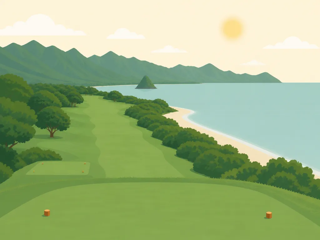 Illustration of Kaneohe Klipper Golf Course