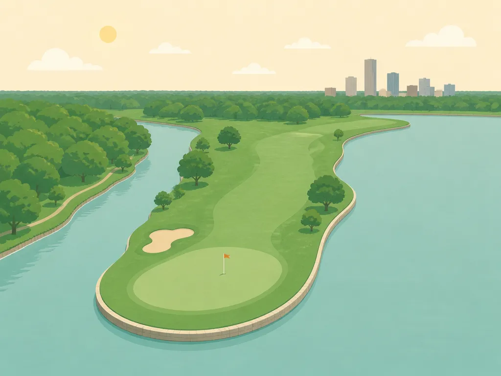 Illustration of Shoreline Golf Course