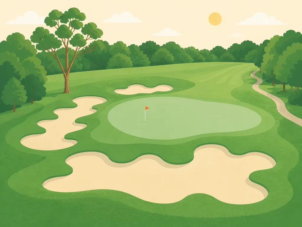 Illustration of Crystal Mountain (Betsie Valley)