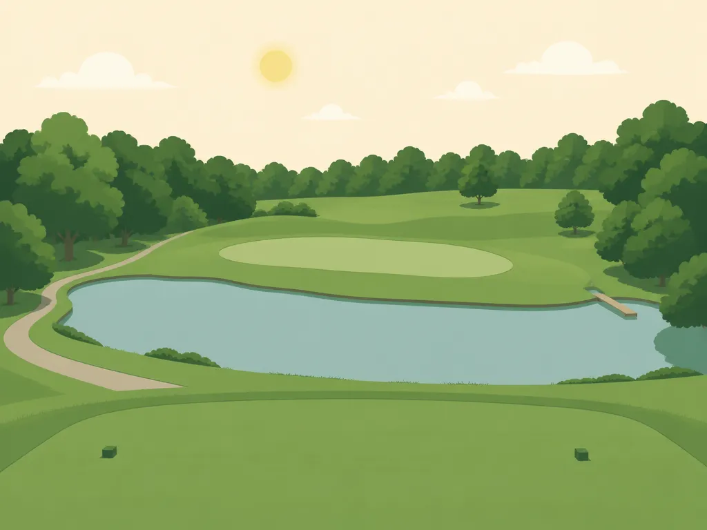 Illustration of Port Bay Golf Course