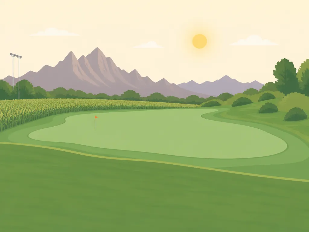 Illustration of Underwood Golf Complex (Sunrise)