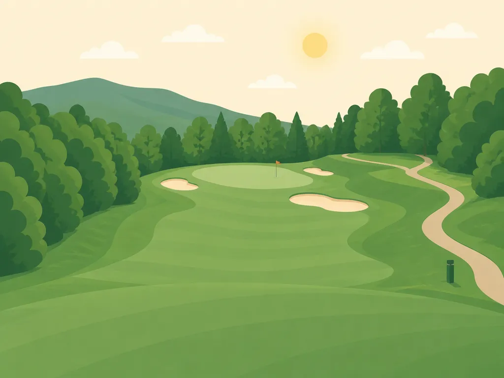 Illustration of Mountain Glen Golf Club