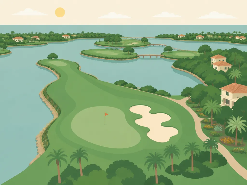 Illustration of Sailfish Point Golf Club