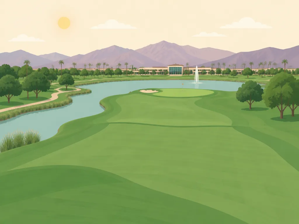 Illustration of Shadow Hills Golf Club (South)