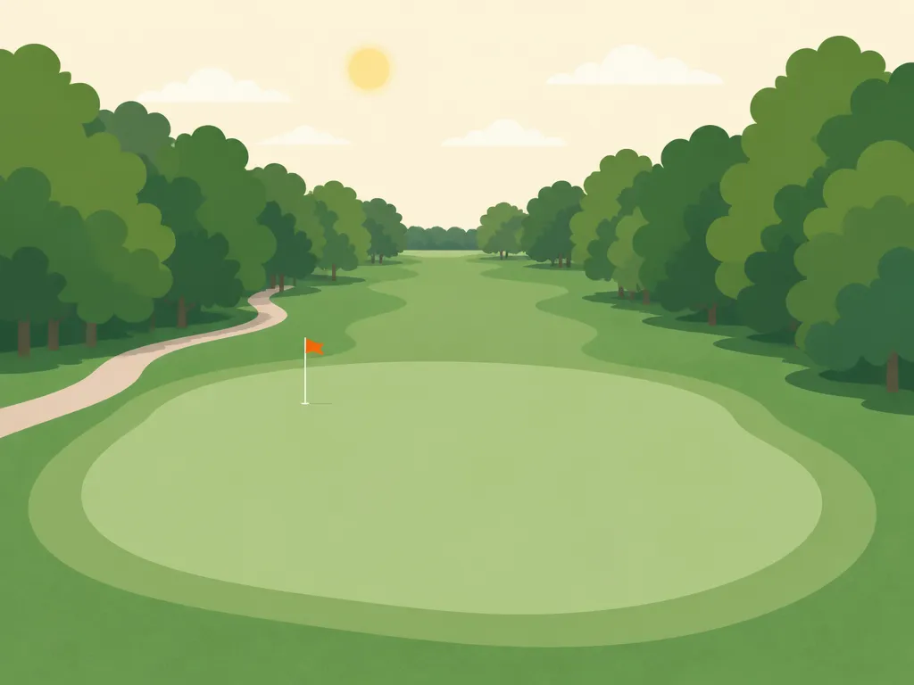 Illustration of Willow Creek Golf Club