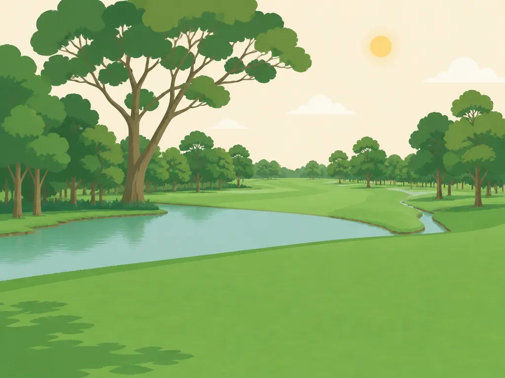Illustration of Atherton Golf Club