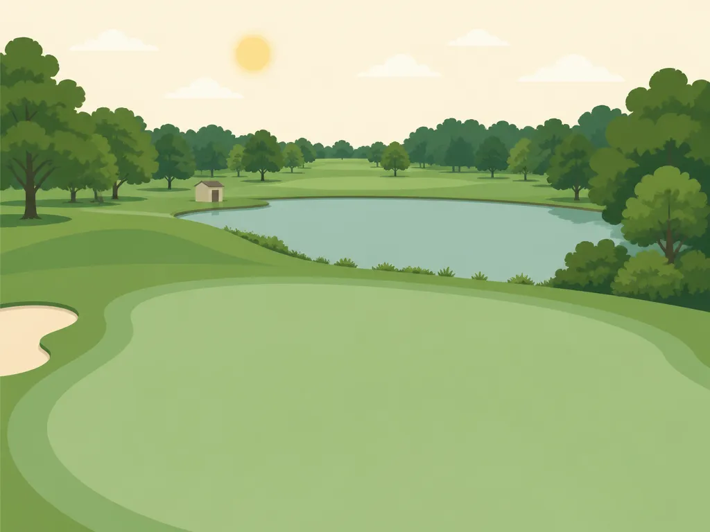 Illustration of Adams Municipal Golf Course