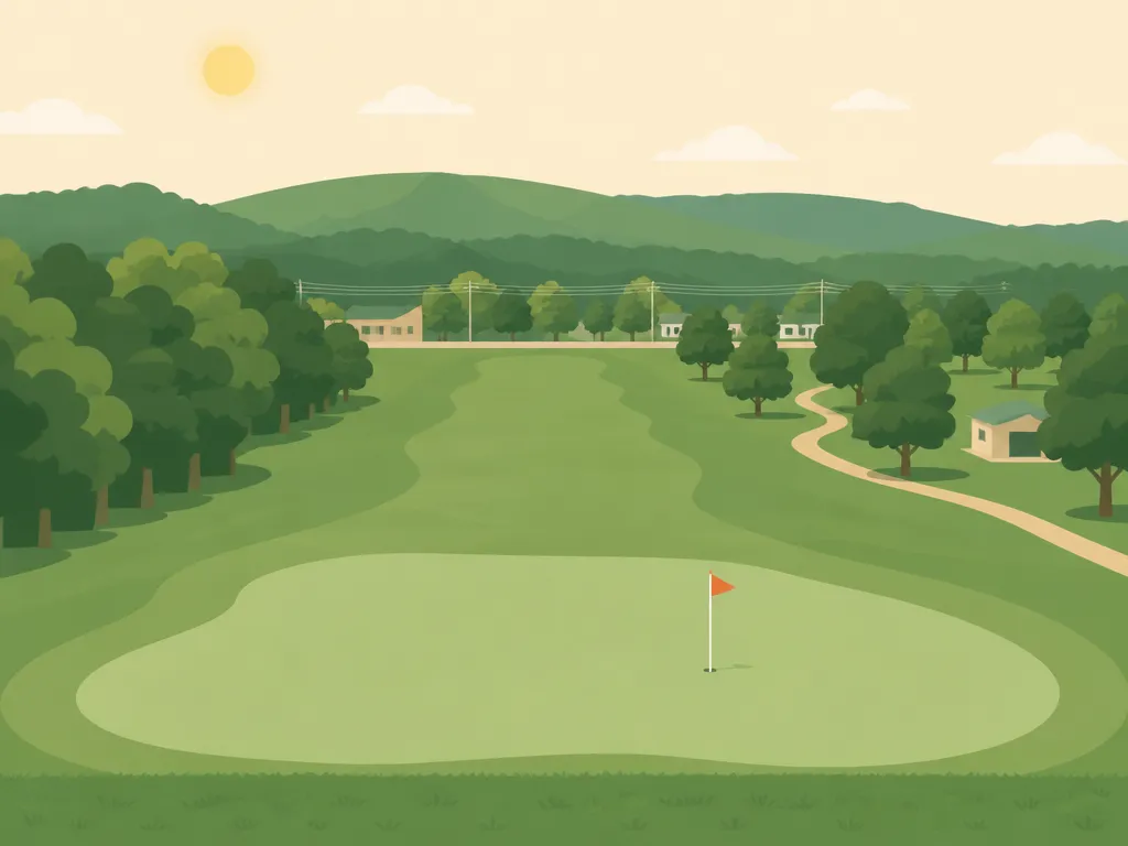 Illustration of Cane Creek Golf Course