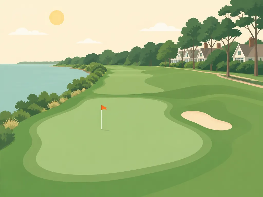Illustration of The Aquidneck Club