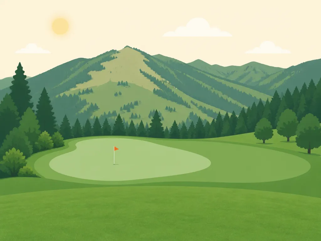 Illustration of Golfclub Gstaad-Saanenland