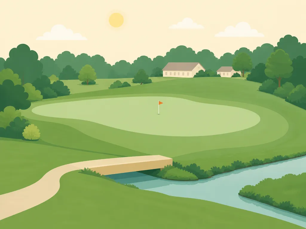 Illustration of Arrowhead Golf Course