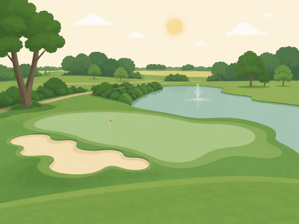 Illustration of Golfclub Kaiserhöhe (18h)