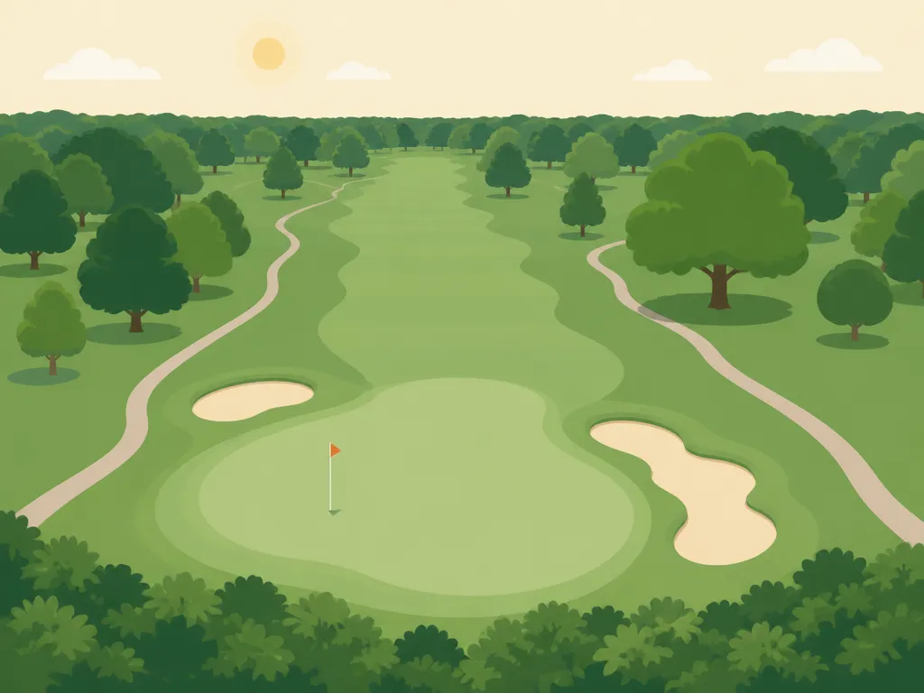 Illustration of Gull Lake View Golf Resort (West)