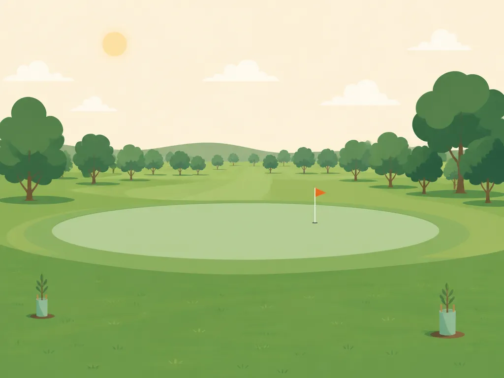 Illustration of Holbrook Returned Servicemen's Golf Club