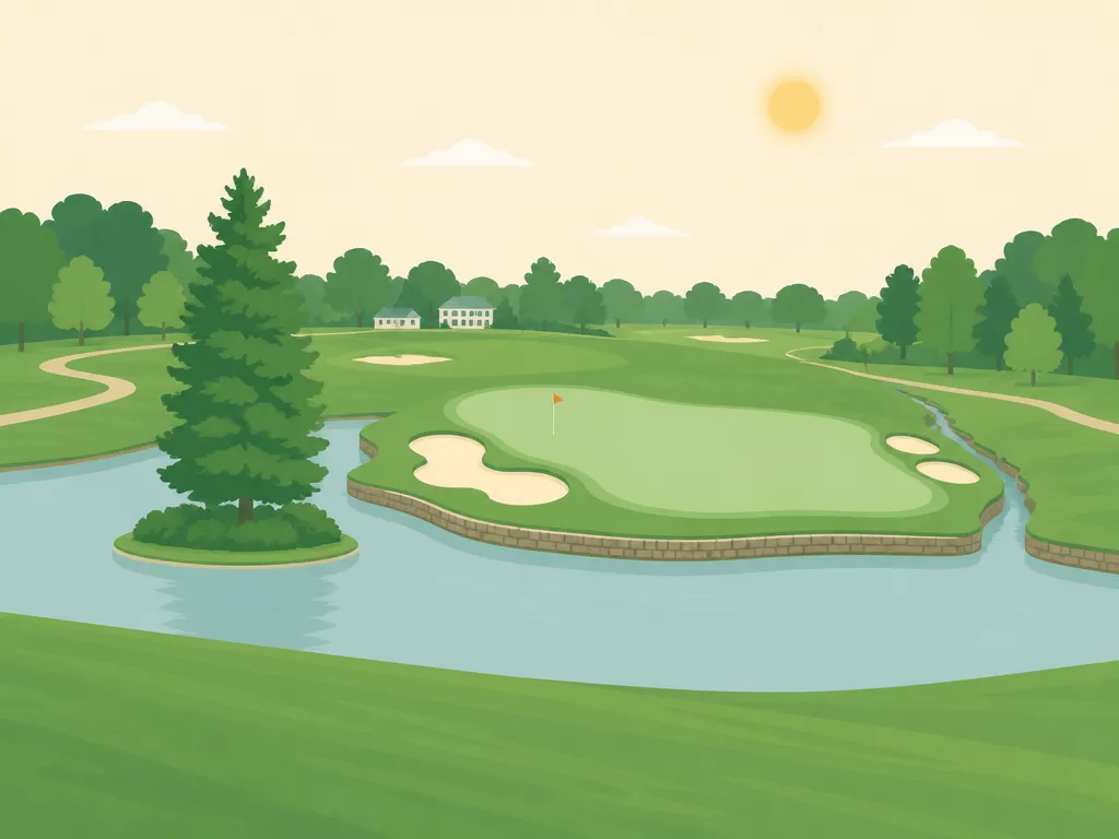 Illustration of Waynesborough Country Club