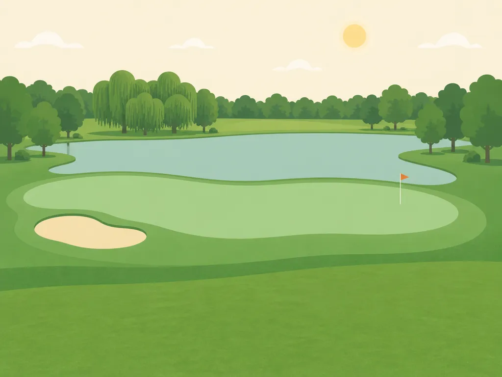 Illustration of Lakeview Golf Club