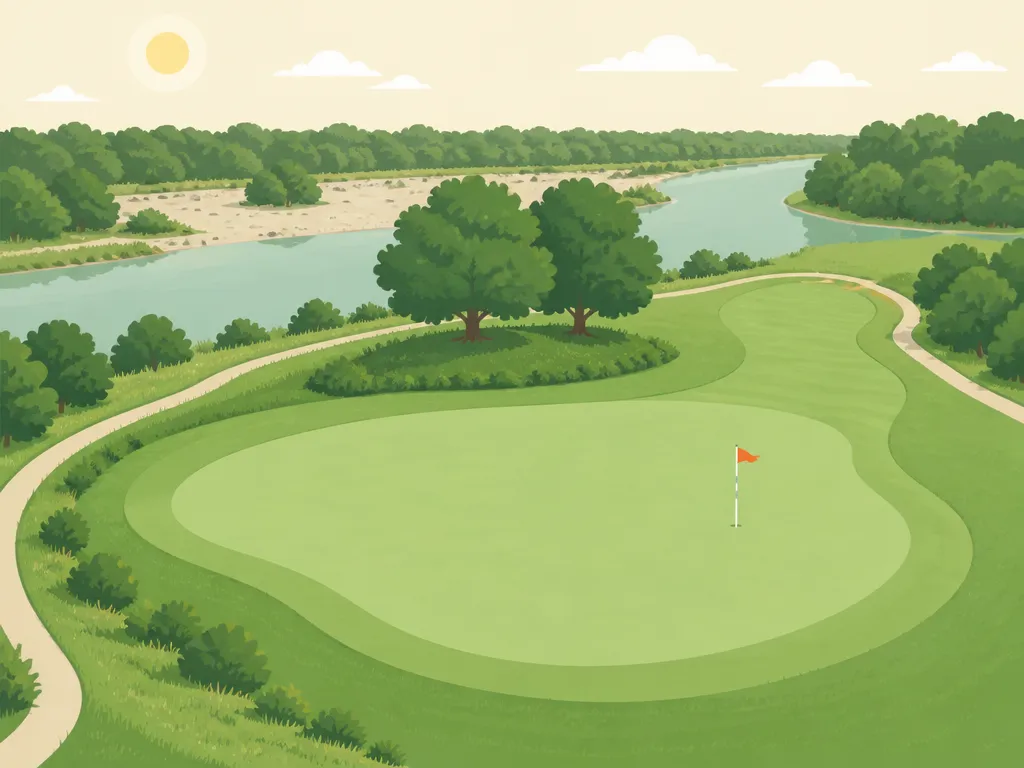 Illustration of Llano River Golf Course & RV Resort