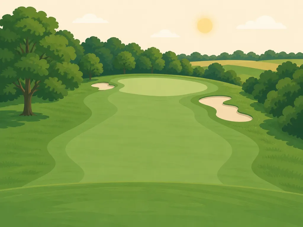 Illustration of Country View Golf Course