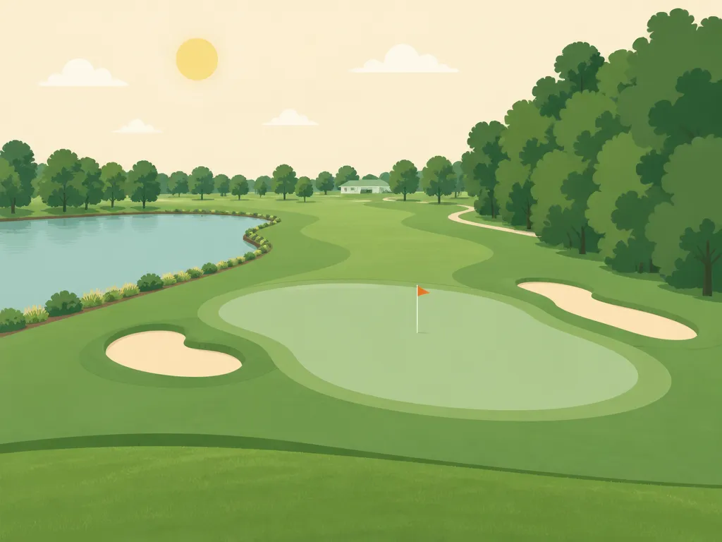 Illustration of Applewood Golf Course